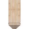 Ekena Millwork Westlake Arts and Crafts Smooth Bracket w/ Offset Brace, Douglas Fir, 7 1/2"W x 18"D x 18"H BKT0806X18X18WTL03SDF - alternate 2